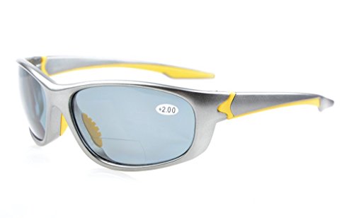 Sunglasses For Men Eyekepper TR90 Unbreakable Sports Bifocal Half