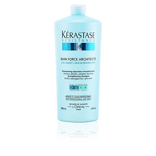 Kerastase Resistance Bain Force Architecte Reconstructing Shampoo, 8.5 Ounce