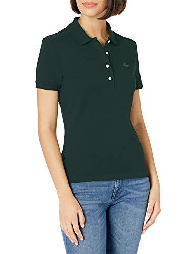 Lacoste WomensL.12.D Slim Fit Stretch Mini Pique