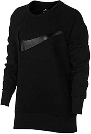 nike dry women's swoosh crew sweatshirt