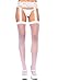 Leg Avenue Women's Sheer Lace Stockings with Attached Garter Belt