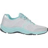 Vionic with Orthaheel Technology Womens Emerald Lace Up Sneaker Light Grey Size 9