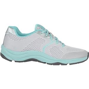 Vionic with Orthaheel Technology Womens Emerald Lace Up Sneaker Light Grey Size 9