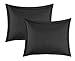 Chic Home Khaya Down Alternative Jacquard Striped Comforter Set, Bedding Basics, King, Black