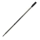 Monteverde Ballpoint Refill to Fit Dupont Ballpoint Pens, Medium Point, Soft Roll, Black, 2 per Pack (T132BK)