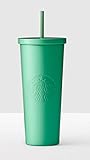 Starbucks Seafoam Green Stainless Steel Cold Cup 24 Oz Double Wall