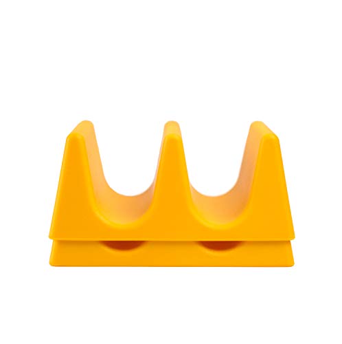 Taco Tender - Oven, Microwave, Dishwasher Safe Taco Holder (2, Maize Yellow) - Thumbnail 5