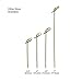 Royal Bamboo Knot Cocktail and Hors' D'oeuvre Pick, 4-Inch, Green - 100 ct