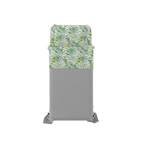 Italian Bed Linen Dafne - Set copripiumino singolo Honolulu, 100% microfibra