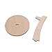eZAKKA Table Number 1-20, Wooden Wedding Table Numbers with Holder Base for Wedding Party Home Decoration Vintage Birthday Event Banquet Anniversary Decor Catering Reception