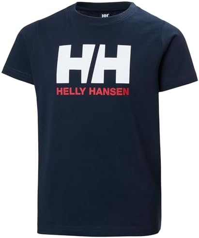 T-shirt Junior Unissex Jr HH Logótipo 2.0, azul-marinho, 134
