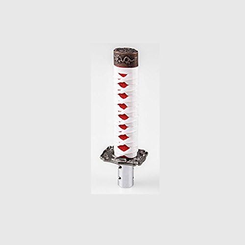 Oda 15cm Car Gear Shifter Lever Samurai Sword Gear Shift Knob Adapter kit Shifter Head Katana Metal Universal