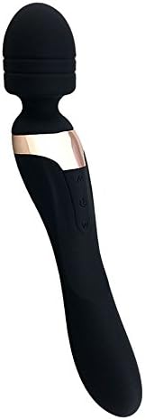 Silicone Massager Magic wands 8speeds Personal Massage Tools (black)