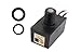 Solus Dusk-to-Dawn Button Sensor for Outdoor Fixtures and Lamp Posts – Auto Photocell Control, 120V, UL Listed, Black (Pack of 1)