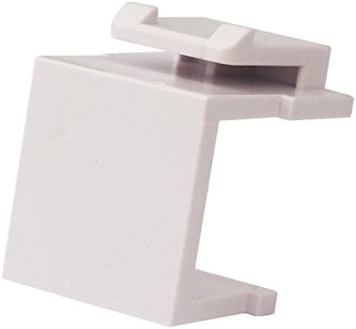 LINKOMM 10-Pack Multimedia Blank Keystone Jack Insert
