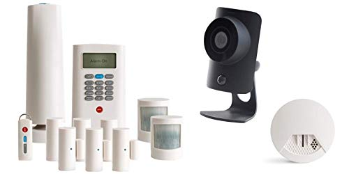 SimpliSafe 12-Piece Home Security System with HD Camera & Smoke Detector