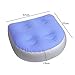 Onner Spa and Hot Tub Booster Seat Pad with Suction Cup, Back Support Bath Spa Pad Soft Inflatable Massage Cushion, Comfortable Durable Suction Seat for Hot Tub & Spa(As Shown)