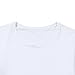 David Archy Men's 2 Pack Crew Neck Cotton Light Weight T-Shirts (M,White)