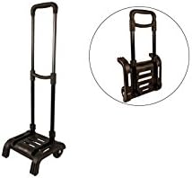 Liderpapel Folding Trolley Black 860 x 280 x 260 mm, Black/White, talla única