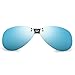 BELLBESSON-Polarized Clip-on Flip up Clip Classic Aviator Sunglasses Lenses UV400