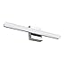 YHTlaeh Vanity Light 12W 19.88inches LED 4000K Natural White Acrylic Chrome Rectangle Tube for Bathroom Vanity Light Bedroom