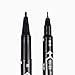 One Tattoo World Tattoo & Piercing Skin Marker | Dual-tip Pen Marking Scribe in Black | 10pcs