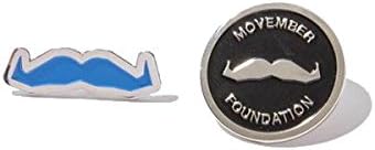 Movember Prostate Cancer Awareness Pin Set