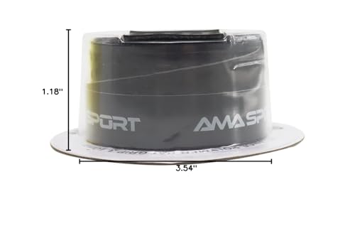 INSUM Baseball Bat Grip Tape Softball Bat Wrap Grip Tape 1.1mm (Black)