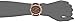 Michael Kors Bradshaw Rose Gold Roman Number,Brown Leather,MOP WATCH-MK5551