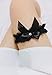 Blue Garter Belts and Garters - Bride's Thigh Garter Wedding Set