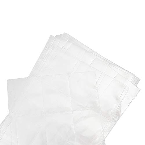 image for WeLiu Baseball Card Sleeves Trading Card Pages Sleeves Coupon Binder P