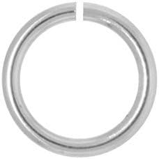 18g 7mm Sterling Silver Seamless Nose Hoop or Ear Hoop