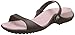 Crocs Women's Cleo Strappy Sandals, Chocolate/Cotton Candy, 9