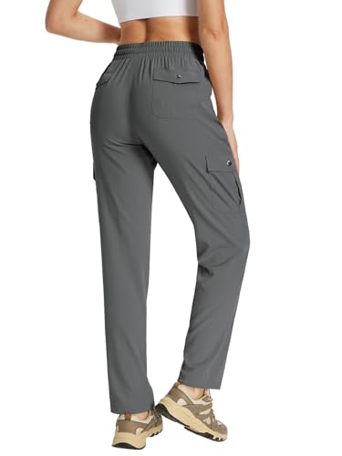 KWZ Womens Cargo Pants Lightweight Hiking Pants