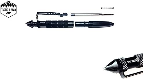 Tactical Self-Defense Pen with Window & Glass Breaking Tungsten-Carbide Pointed Tip. Discreet Safety Device Makes A Great Gift