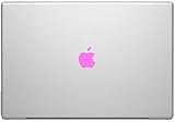 Pink Color Change Apple Overlay Decal Sticker - Vinyl Decal for Cars, Macbooks, and Other Laptops