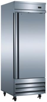 SABA One Door Commercial Freezer Stainless Steel 23 cu. ft.
