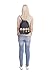 Halilu Nylon Drawstring Backpack Bag Emoji for Teens Grils Pull String Backpack Sackpack
