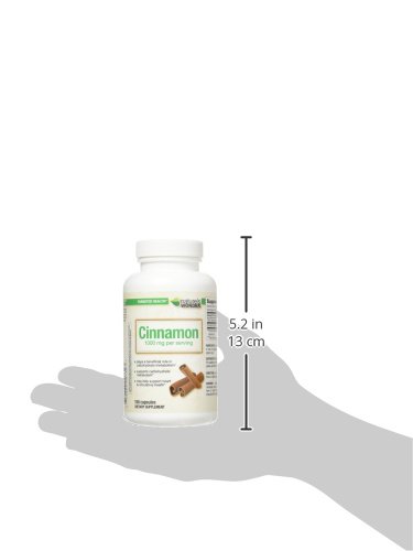 Nature's Wonder Cinnamon 500mg Capsules 150 Count - Thumbnail 2