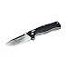 Ganzo G720-BK Tactical Folding Knife Multi Tool Window Breaker 440C Blade Black G10 Handle w/ Paper Box & Draw String Bag G720