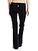 Hard Tail Rolldown Bootleg Flare Pant M Black