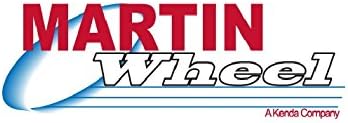 2 Pack Martin ZP-61HD-BB-OF 6" Steel Deck Wheel Fits Gravely 034426