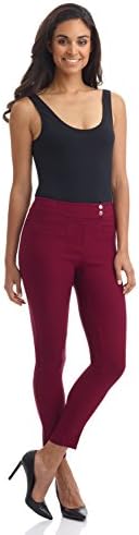 Rekucci Women's Ease into Comfort Slim Ankle Pant