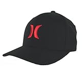 Hurley Mens One and Only Cap L/XL Black/Red