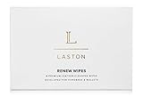 Laston Leather Wipes Kit | Cleans & Renews Handbags, Purses, and Wallets (8 Individually-Packed Single Wipes Per Box)