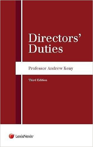 Buy Directors Duties Book Online At Low Prices In India Directors Duties Reviews Ratings Amazon In