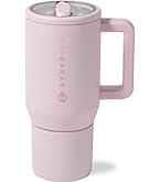HydroJug Traveler - Botella de agua de 40 onzas con asa y popote aba