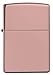 Zippo High Polish Rose Gold Pocket Lighterthumb 1