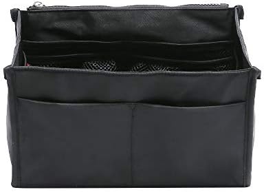 IN Bag-In-Bag Multifunctional Organizer Tidy Travel Handbag Tote Organizer Insert Multi-Pocket Handbag Shaper