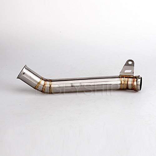 for KTM Duke 690 2012 2013 2014 2015 2015 2017 2018 2019 Slip-on Motorcycle Muffler Eliminator Middle Pipe Exhaust Moto Escape Enhanced Air Pressure - Thumbnail 3